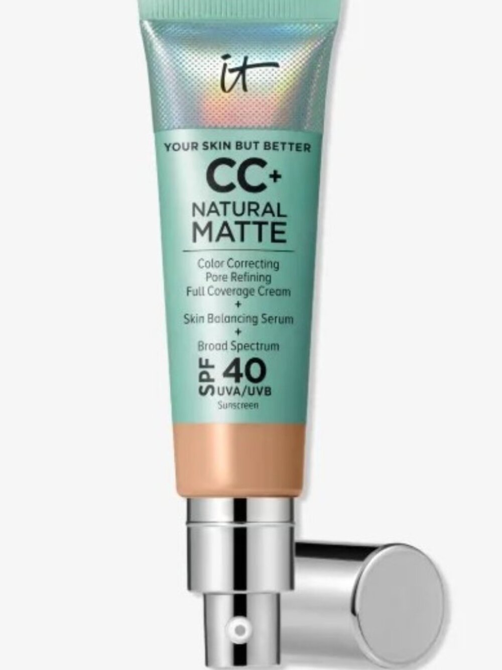 It‎ Cosmetics CC+ Cream  (Natural) Matte Foundation with SPF 40-Neutral Medium